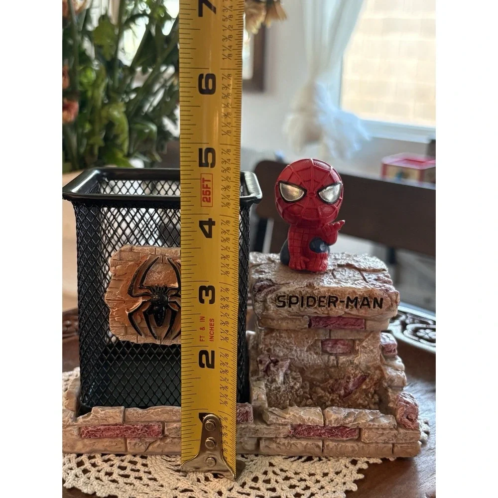Spiderman Office Pen Holder (Collectible) Marvel Character. New. No Box